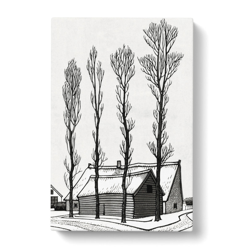Winter by Julie De Graag - Wrapped Canvas, 60cm H x 40cm W x 3cm D