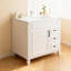 Meuble-lavabo simple 30 po avec lavabo moderne autoportant-1858215027