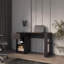 Bureau d'ordinateur avec 1 tiroir et rangement ouvert-658945118