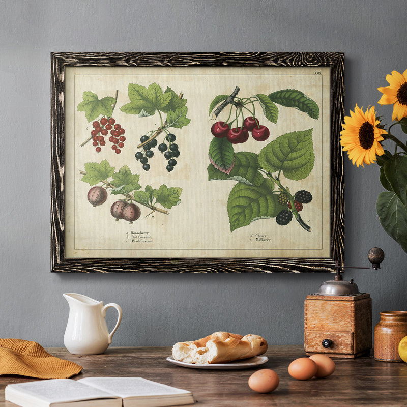 Kitchen Kitchen III, peinture sur toile encadrée, H 22 po x l 32 po x P 1,5 po, Noir