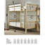 Cambridge Solid Pine Heavy Duty Bunk Bed-509964748