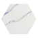 Porlan 8-in. x 9-in. Hexagon Marble Look Matte Porcelain Wall & Floor Tile