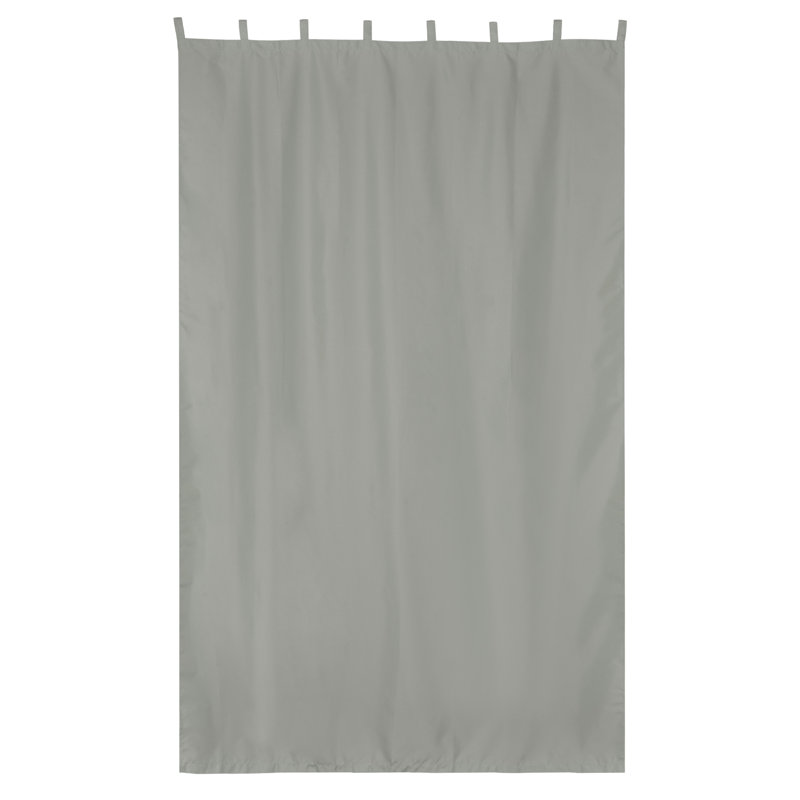 Lesperance Blackout Curtain Single Panel, Gray, 54" W x 196" L