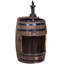 Fontaine à pompe à eau en bois 2 étages Castine
