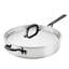 KitchenAid® 5-Ply Clad Stainless Steel Induction Saute Pan with Lid, 5-Quart