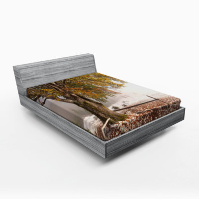Drap-housse feuilles