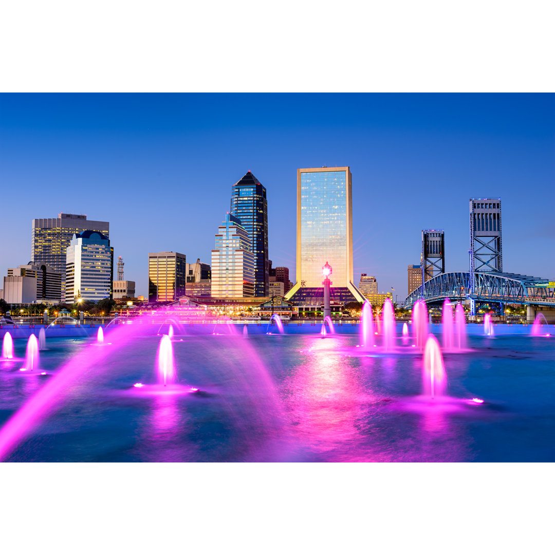 Jacksonville Skyline - Druck