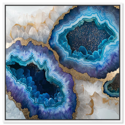 «Beryl Brood II Canvas Geode», art mural par 
