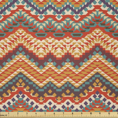 Cziara Chevron Historical Mayan Fabric