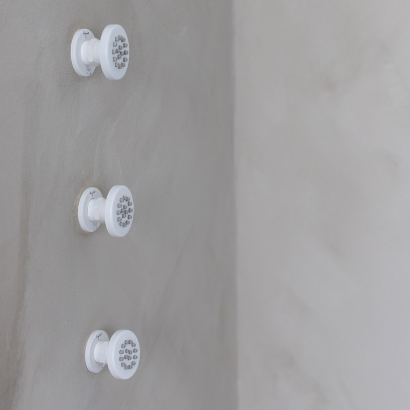Jet de surface pour montage en surface, 1 jet, Blanc mat