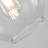 Concow 5-Light Matte Black Kitchen Island Pendant With Clear Globe Glass-367342400