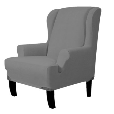 T-Cushion Wingback Slipcover