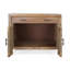 Armoire d'appoint 30 po en bois massif à 2 portes