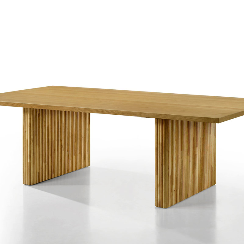 Table de salle à manger Janaee, naturel