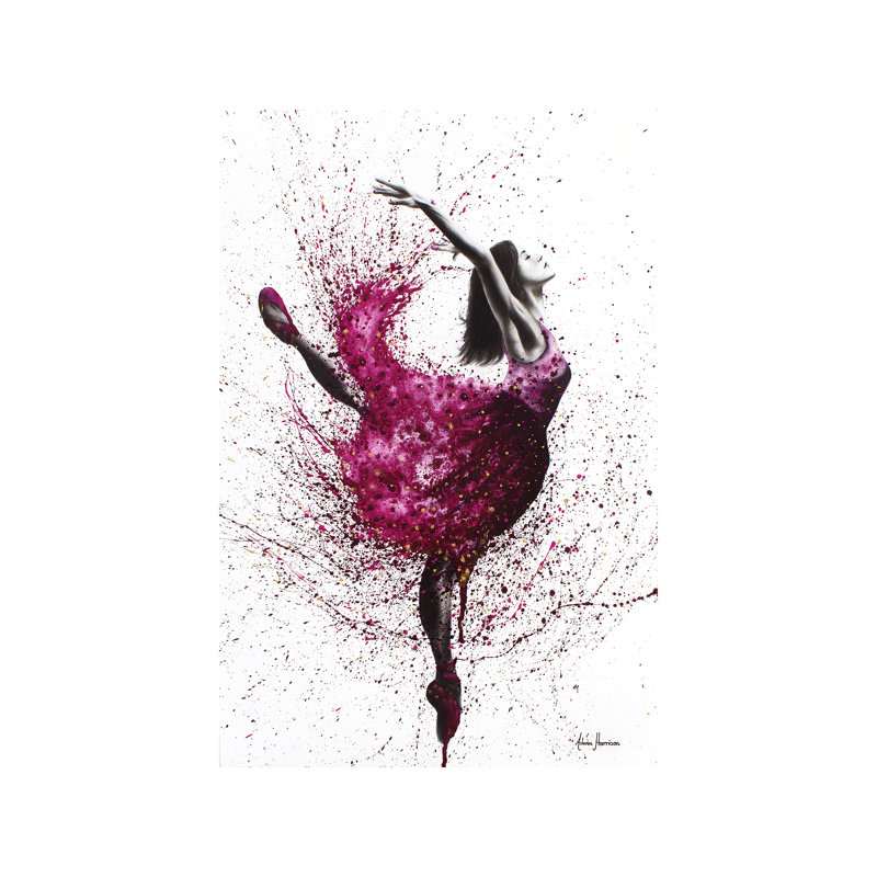 Ballet Wines by Ashvin Harrison - Wrapped Canvas Painting, 101.6 cm H x 66.04 cm W x 1.91 cm D