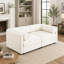 Causeuse de rangement en chenille 2 places pour salon
