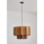 Lustre avec abat-jour en rotin Wabi-Sabi-133709706