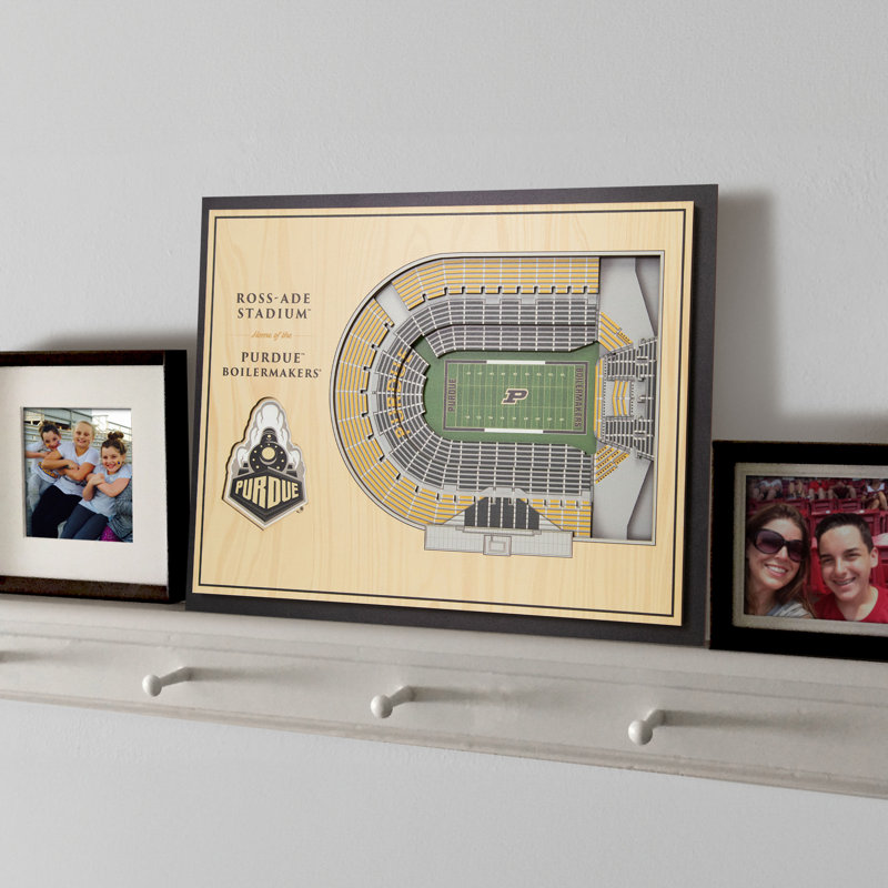 Handmade Wall Decor, Purdue Boilermakers Football