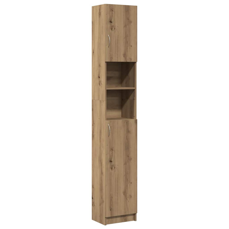 91-2 Bathroom Cabinet, Artisan oak