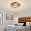 Luminaire encastré rétro 16 "à 1 lumière Tiffany 16"