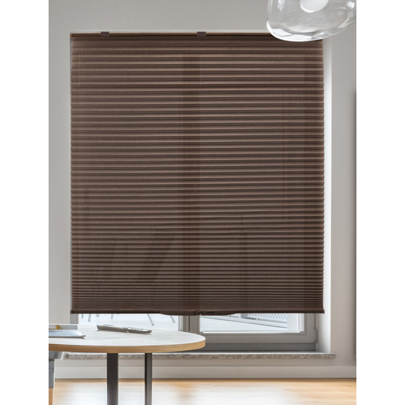  POP Cellular Shade Light Filtering White/Ivory/Mocha, Mocha, 30"W x 64"L