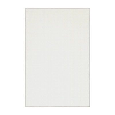Tapis de zone blanche contemporaine