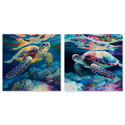 " Sea Trutle " 2 - Pieces