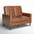 Annchen Upholstered Loveseat Pushback Recliner