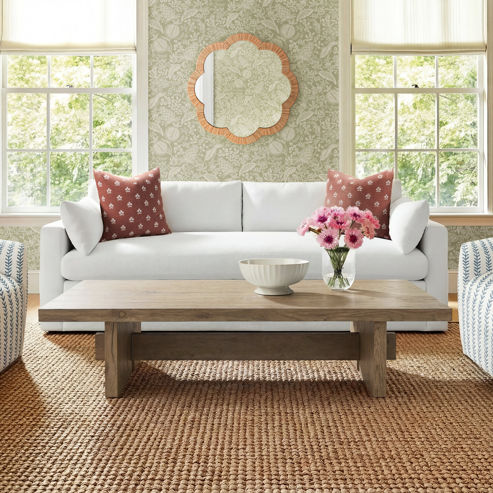 Conti Single Coffee Table with Storage, Medium Brown