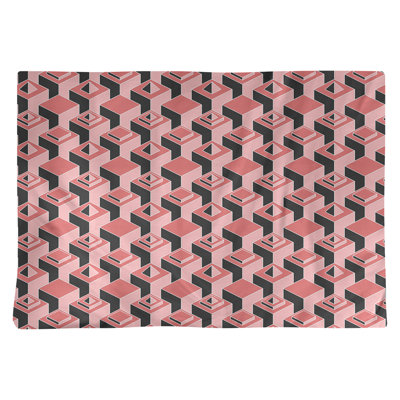 Jordao Polyester Geometric Rectangle Placemat