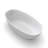 61 Inch Small Size Artificial Stone Solid Surface Freestanding Bathroom Bathtub