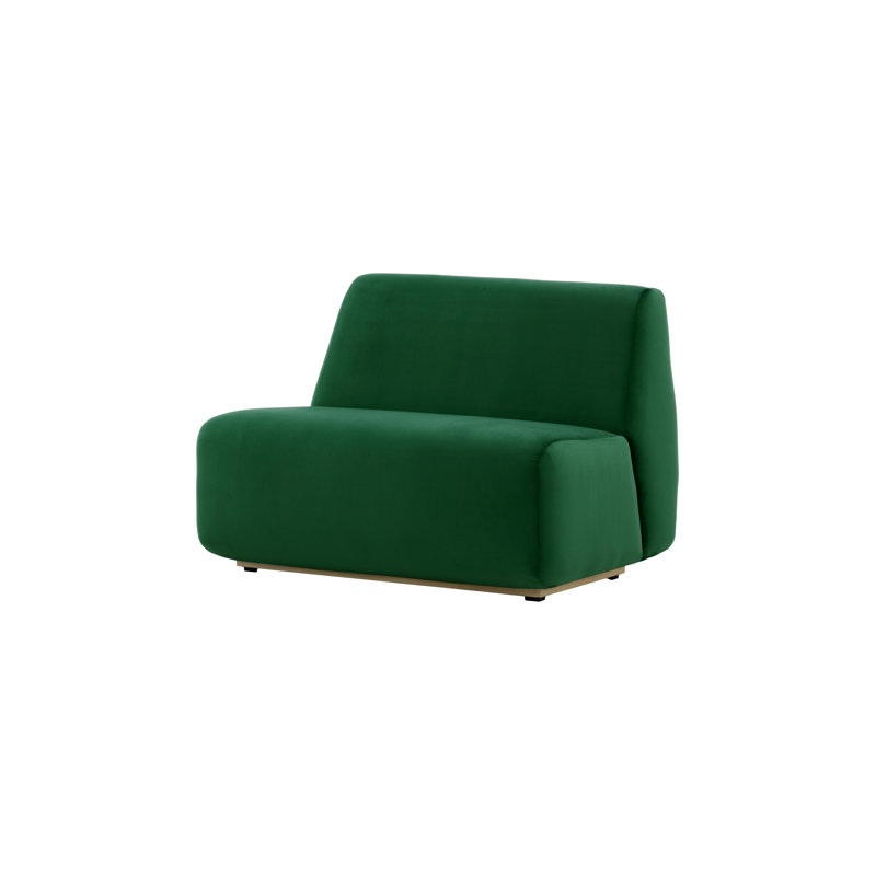 Dilly Loveseat, Dark Green