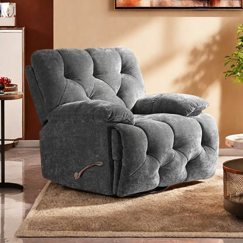 Fauteuil inclinable manuel Gerardi, Gris
