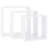 Dawnview 3 Piece Square Floating Shelf-166543445