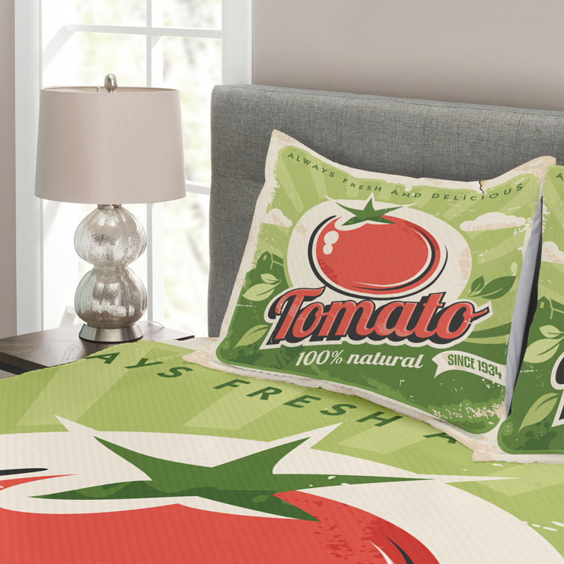 Bedspread Set with Shams, 220 x 264 cm