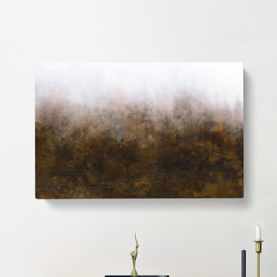 Lappach Forest In Italy - Wrapped Canvas