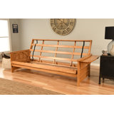 Johnte Queen Futon Frame, Mattress Not Included   