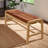 Skovde Faux Leather Upholstered Bench