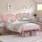 Paitlyn Metal Open-Frame Bed-787816974-787816961