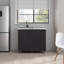 Armoire utilitaire Wenge Gold avec 2 portes et 3 tablettes