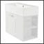 Meuble-lavabo flottant mural de 21,8 po avec lavabo, tiroir et tablette réglable, système de fermeture en douceur-613725351