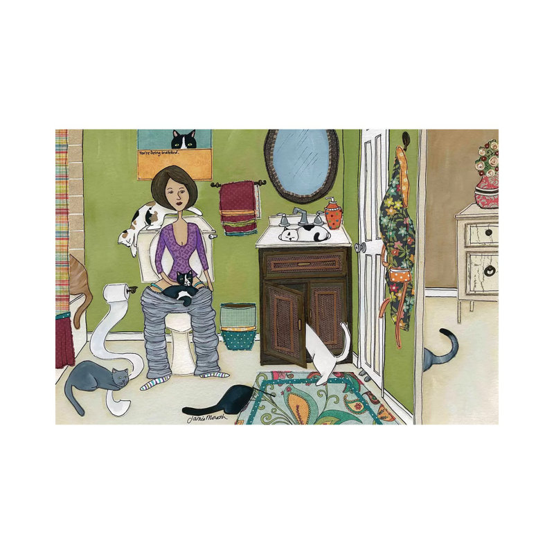 Purdy Peez by Jamie Morath - Wrapped Canvas Print, 66.04 cm H x 45.72 cm W x 3.175 cm D