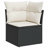 Vidaxl Garden Sofa Set Black