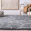 Tapis gris foncé à poils longs Roanoke-1518912034