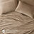 4 PCS King Micro Plush Sheet Set Taupe