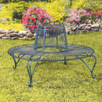 Angelisse Iron Outdoor Bench