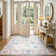 Guilhermina Washable Oushak Runner, Non Slip Area Rug for Bedroom, Floral Boho Runners Vintage Mat