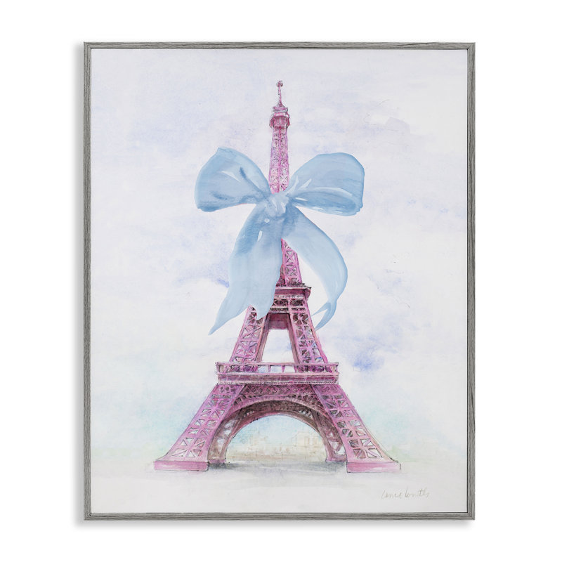 Joli arc de la Tour Eiffel, estampe numérique encadrée par Lanie Loreth, Estampe numérique Farmhouse, H 30 po x l 24 po