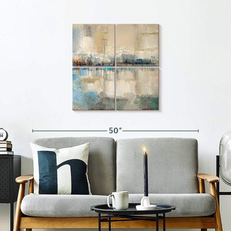Shoreline Reflection II, 26" H x 26" W