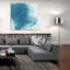  «Crystalline 2» par Chariklia Zarris, art mural en verre acrylique, 36 po x 36 po
